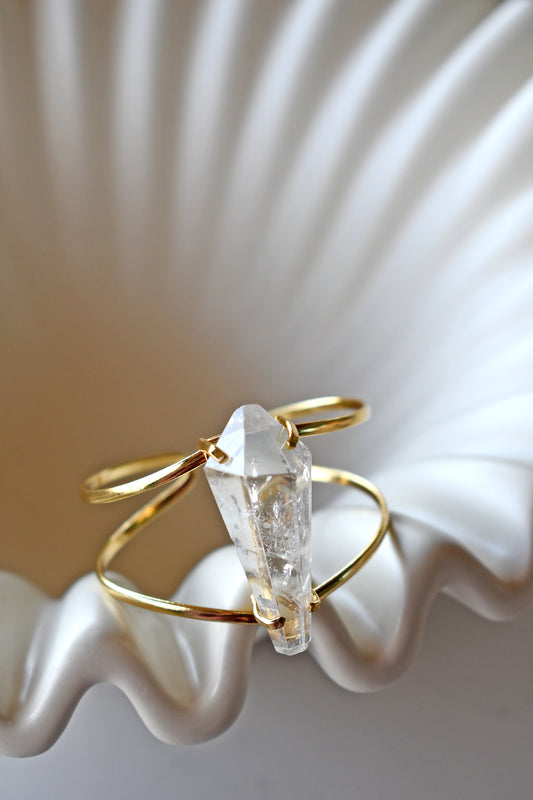 Anillo Cuarzo Cristal