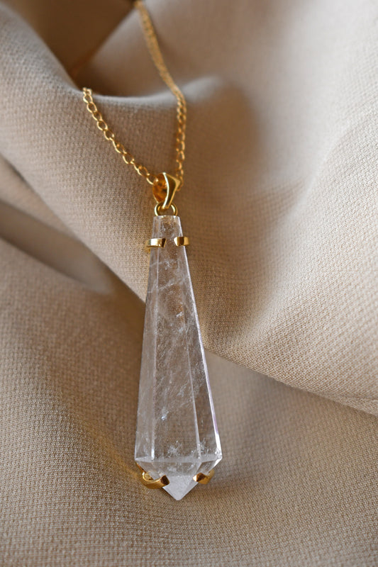 Colgante de Cuarzo Cristal